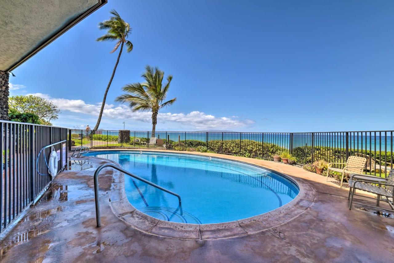 Gorgeous Oceanfront Kihei Condo With Balcony! Wailea  Dış mekan fotoğraf